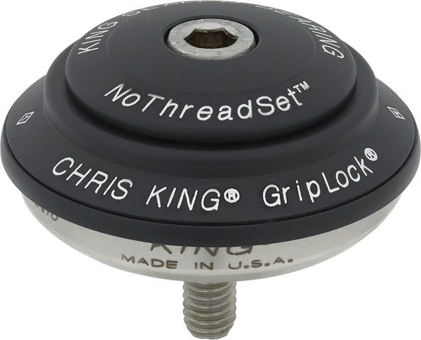 Chris King DropSet 4 IS42/28.6 - IS42/30 GripLock Headset - matte jet/1 1/8"/IS42/28,6 - IS42/30