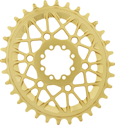 absoluteBLACK Oval T-Type Chainring for SRAM Transmission 3 mm Offset - gold/32 