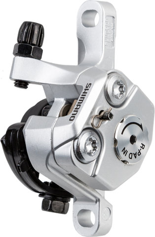 Shimano BR-R317 Bremssattel mit Resinbelag - silber/Vorderrad