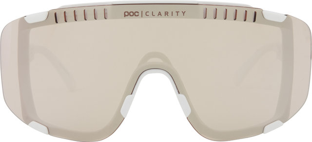 POC Devour Sportbrille Modell 2024 - hydrogen white/clarity trail-partly sunny silver