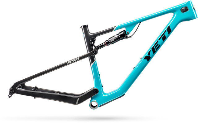 Yeti Cycles ASR Turq Carbon 29" Frame Kit - turquoise/M