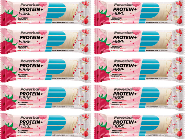 Powerbar Protein + Fibre Bar - 10 Pack - raspberry-yoghurt/350 g