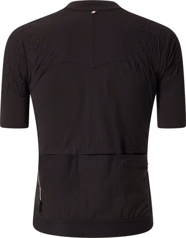 Oakley Trikot Gridskin à Rayures S/S - blackout/M