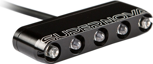 Supernova M99-E12 Tail Light LED Rücklicht mit Bremslicht für Gepäckträger StVZO - schwarz