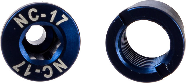 NC-17 Chainring Bolts - blue