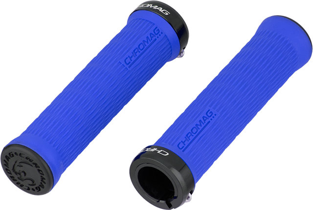 Chromag Dune Lock-On Handlebar Grips - blue/134 mm