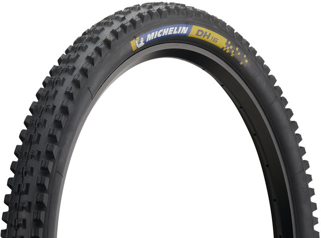 Michelin DH 16 Racing TLR 27,5" Faltreifen - schwarz-blau-gelb/27,5x2,4