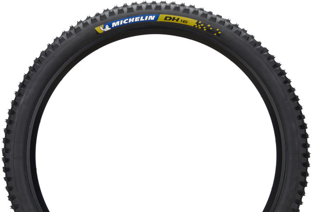 Michelin DH 16 Racing TLR 27,5" Faltreifen - schwarz-blau-gelb/27,5x2,4