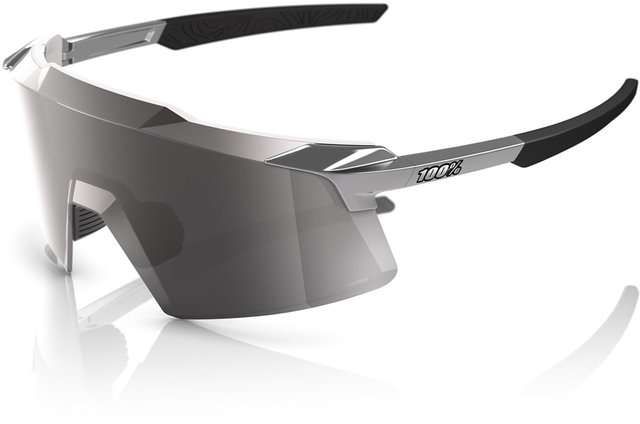 100% Aerocraft Hiper Sports Glasses - gloss chrome/hiper silver chrome