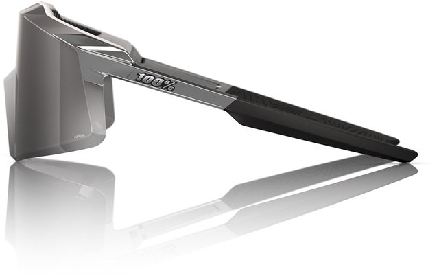 100% Aerocraft Hiper Sports Glasses - gloss chrome/hiper silver chrome