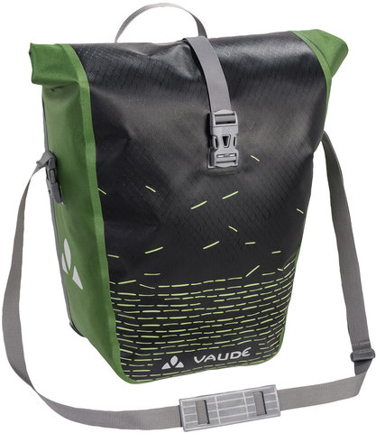 VAUDE Sacoche pour Roue Arrière Aqua Back Print Single - black-green/24 litres