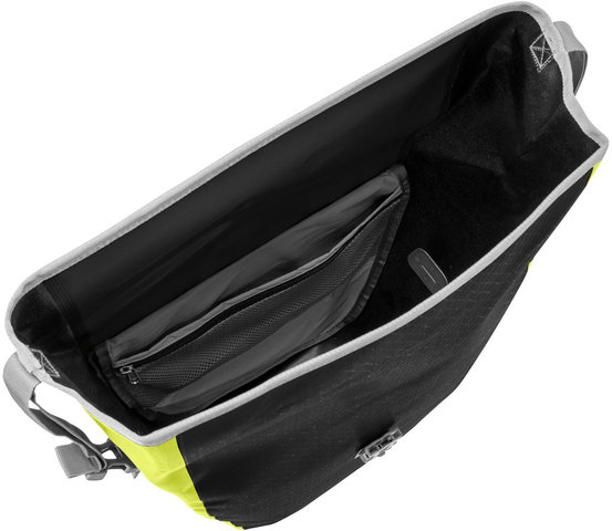 VAUDE Sacoche pour Roue Arrière Aqua Back Print Single - black-bright green/24 litres