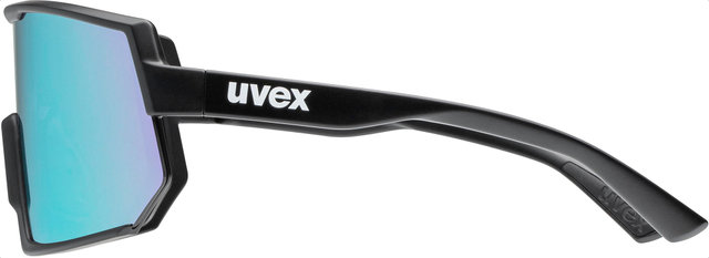 uvex sportstyle 235 Sportbrille - black mat/mirror lavender