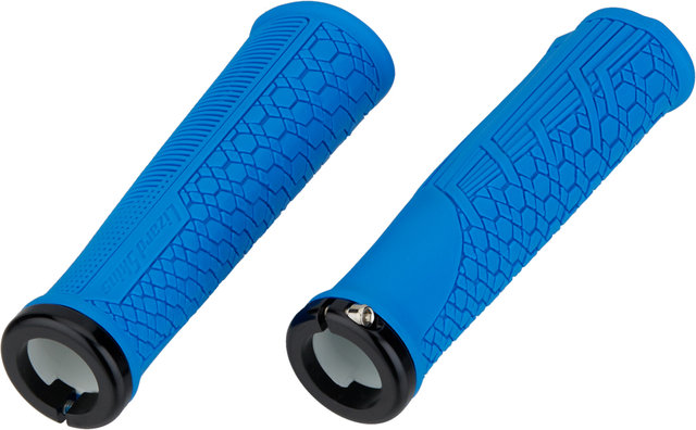 Lizard Skins Gradient Lock-On Lenkergriffe - deja blue/136 mm