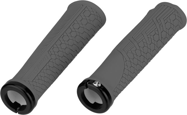 Lizard Skins Gradient Lock-On Lenkergriffe - graphite/136 mm