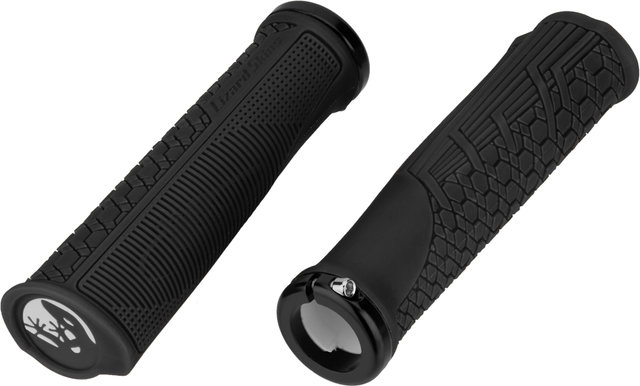 Lizard Skins Gradient Lock-On Lenkergriffe - jet black/136 mm