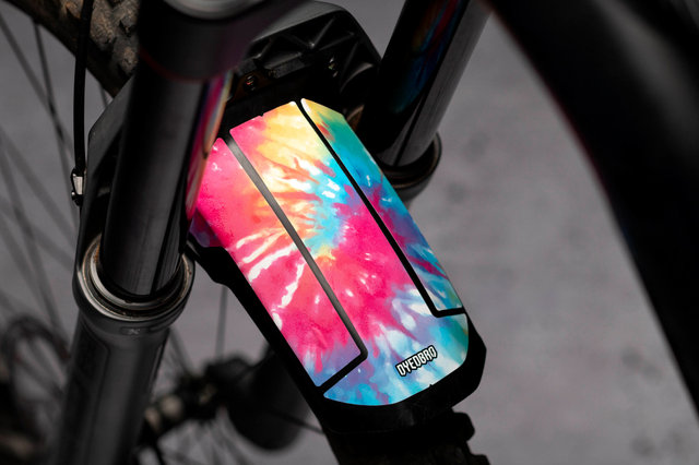 DYEDBRO Decal Kit for RockShox Mudguard - tie dye/universal