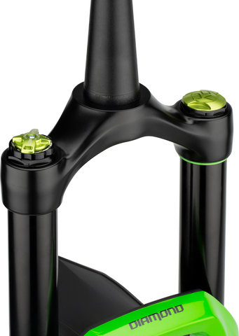 DVO Suspension Suspension fork - green/160 mm / 1.5 tapered / 15 x 110 mm / 44 mm