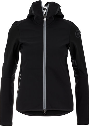 ASSOS Trail Womens Winter Softshell Regenjacke - black series/S