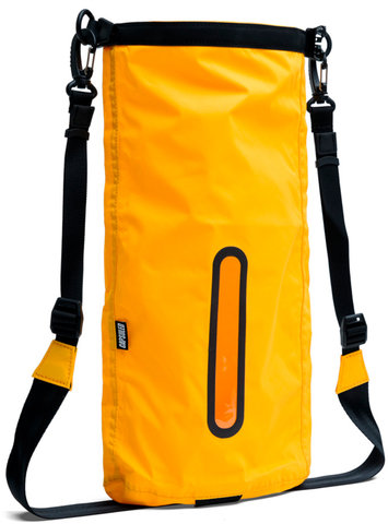 Capsuled Dry Bag Packsack - saffron/6 Liter