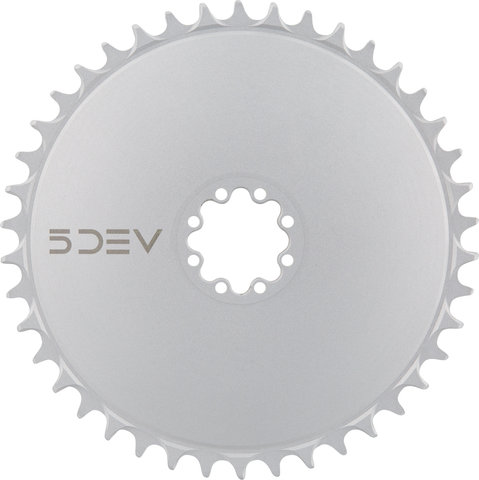 5DEV Plato Aero Direct-Mount de Titanio para Bicicleta - raw/42 dientes