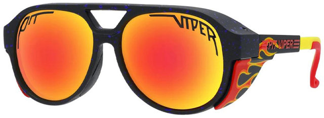 Pit Viper The Exciters Polarized Sunglasses - combustion/polarized red