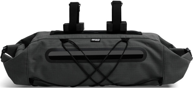 Capsuled Handlebar Bag - volcanic ash/7 litres