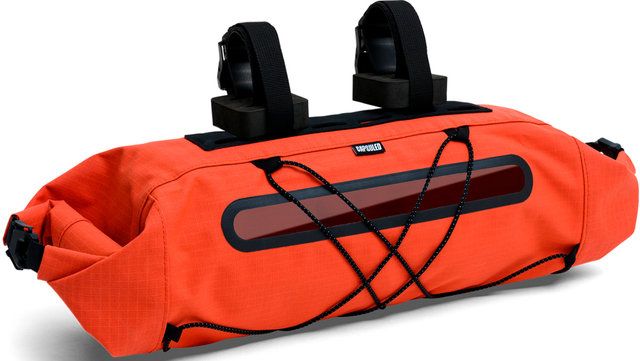 Capsuled Handlebar Bag Lenkertasche - orange rust/7 Liter