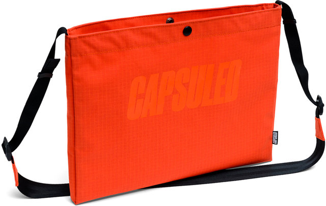 Capsuled Musette Bag - orange rust/3 litres