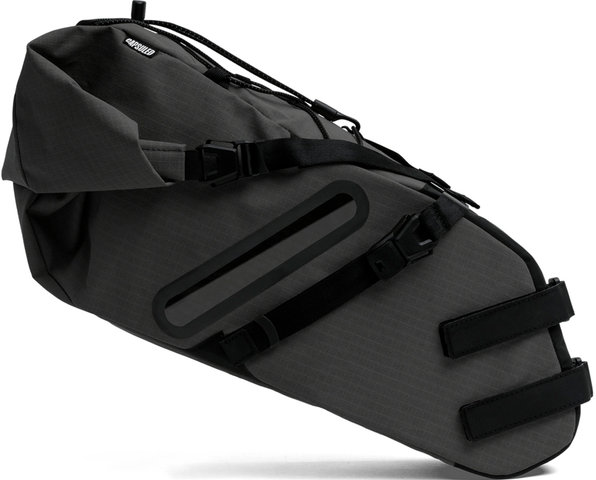 Capsuled Saddle Bag - volcanic ash/14 litres