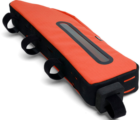 Capsuled Top Tube Bag for Bicycles - orange rust/2.5 litres