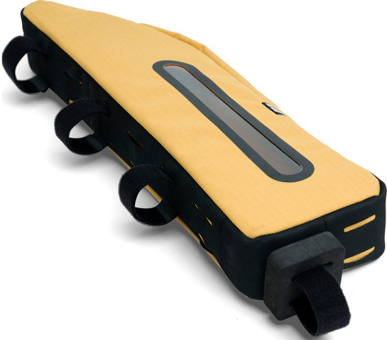 Capsuled Top Tube Bag for Bicycles - ochre/2.5 litres