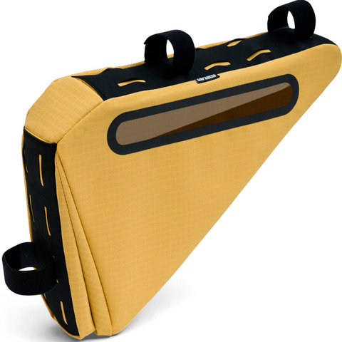 Capsuled Triangle Bag frame bag - ochre/3 litres