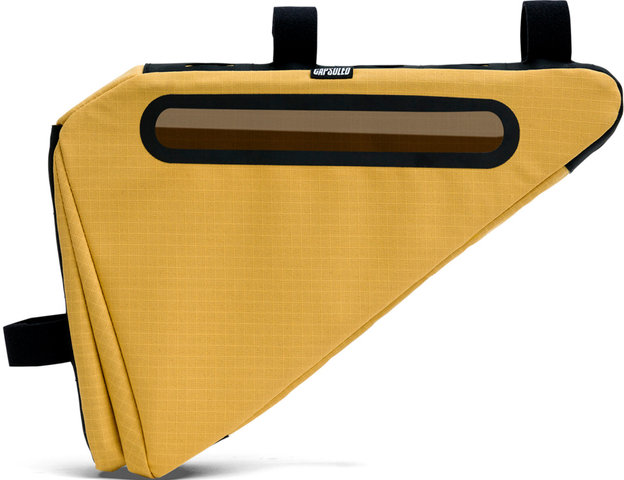 Capsuled Triangle Bag frame bag - ochre/3 litres