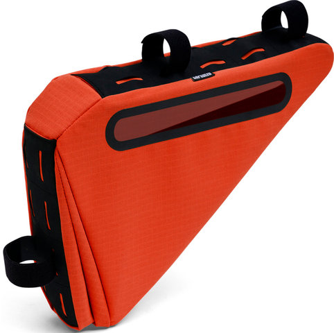 Capsuled Triangle Bag frame bag - orange rust/3 litres