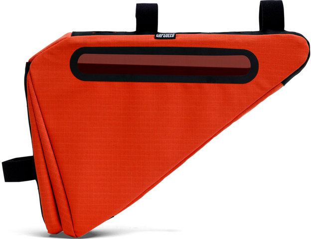 Capsuled Sacoche Triangle Bag pour cadre - orange rust/3 litres