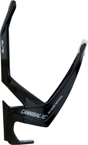 Elite Cannibal XC Bio Based Bottle Cage - black-white/universal