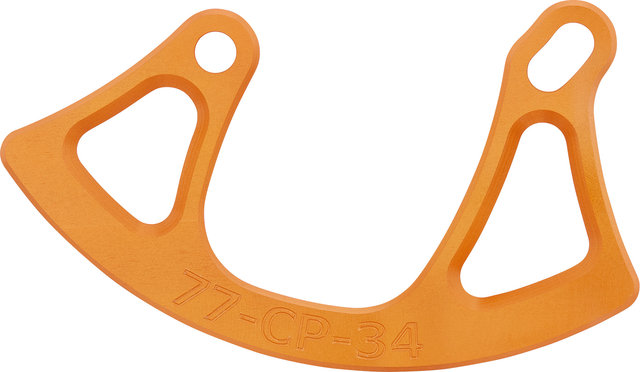 77designz Plaque de Protection V2 ISCG 05 Taco Bashguard - orange/34 dents