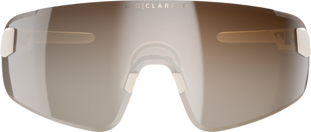 POC Elicit Toric Sports Glasses - okenite off white/clarity trail-partly sunny silver