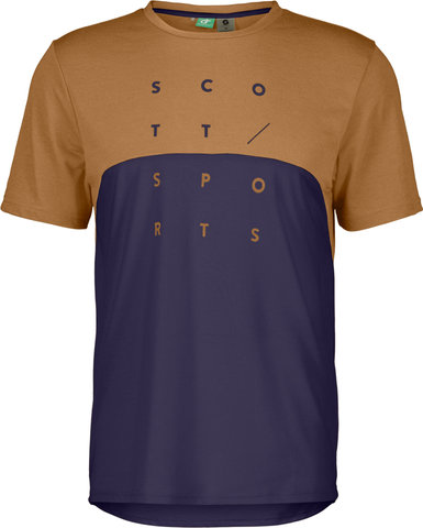 Scott Trail Flow DRI S/S Trikot Modell 2024 - silt beige-cyber purple/M