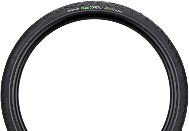 Continental Pure Contact 28" Folding Tire - black-reflective/47-622 (28x1.75)