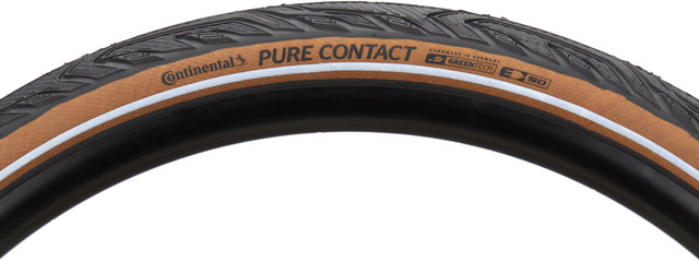 Continental Pure Contact 28" Faltreifen - schwarz-braun-reflex/47-622 (28x1,75)