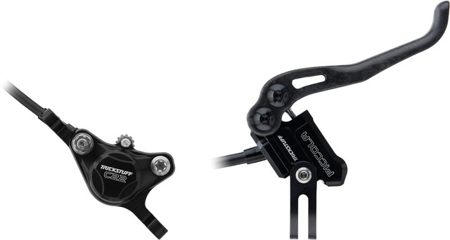 Trickstuff Set de frenos de disco Piccola Carbon d+t Postmount - negro-negro/set (RD + RT)