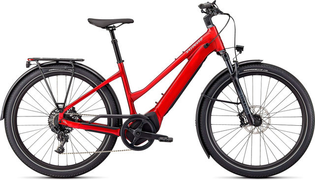 Specialized Bici de Trekking eléctrica Turbo Vado 5.0 Step-Through 27,5" - red tint-silver reflective/M