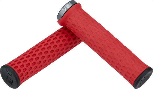 BikeYoke Puños de manillar Grippy - red/universal