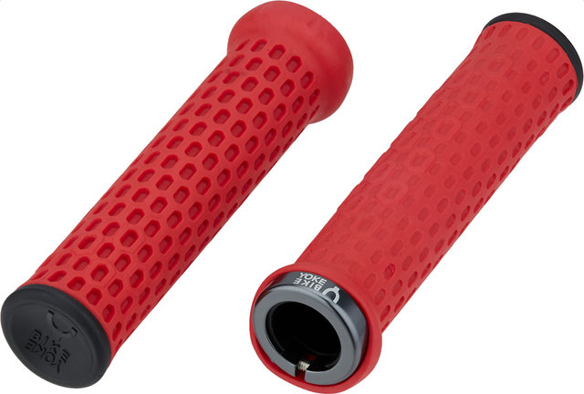 BikeYoke Grippy Handlebar Grips - red/universal