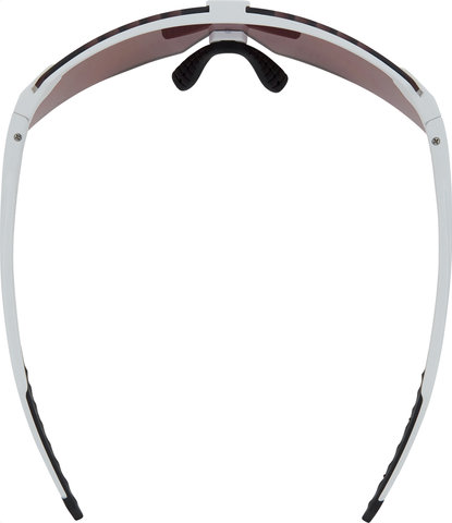 uvex lunettes de sport pace stage S CV - white matt/mirror yellow