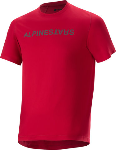 alpinestars Camiseta A-Aria Switch Manga Corta - red fluo/M