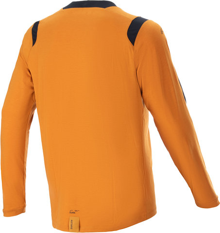 alpinestars Maillot A-Dura Dri Wool à manches longues - dark gold/M