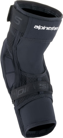 alpinestars A-Impact Plasma Elite Shield Knee Pads - black-white/M